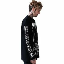 T-Shirt à Manches Longues Killstar - Spiritus -T-Shirts soldes t shirt r manches longues killstar spiritus4