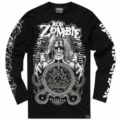 T-shirt à Manches Longues Killstar X Rob Zombie - Magick -T-Shirts soldes t shirt r manches longues killstar x rob zombie magick5