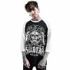 T-shirt Raglan Killstar à Manches 3/4 - Spirit -T-Shirts soldes t shirt raglan killstar r manches 3 4 spirit 2