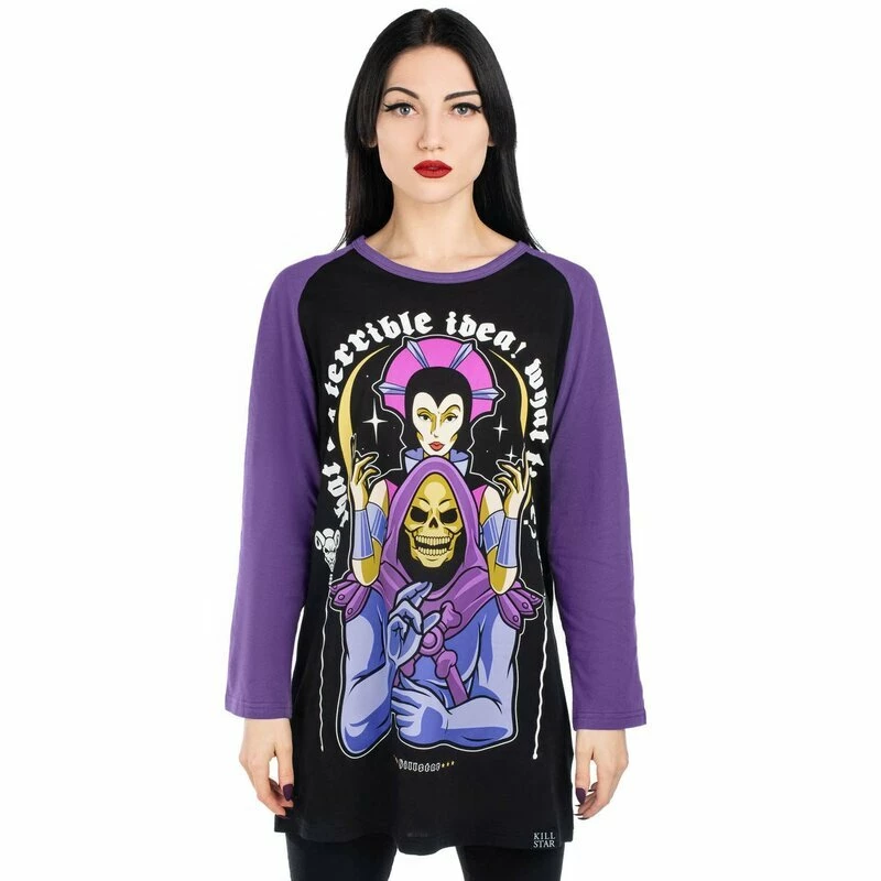 T-shirt Raglan Killstar à Manches 3/4 - Spirit 6 T-shirt Raglan Killstar à Manches 3/4 - Spirit – Image 4