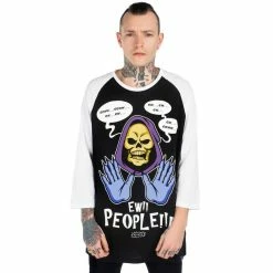 T-shirt Raglan Killstar à Manches 3/4 - Spirit 13 T-shirt Raglan Killstar à Manches 3/4 - Spirit -T-Shirts soldes t shirt raglan killstar r manches 3 4 spirit 46