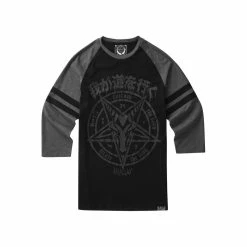 T-shirt Raglan Killstar à Manches 3/4 - Trailblazer -T-Shirts soldes t shirt raglan killstar r manches 3 4 trailblazer4