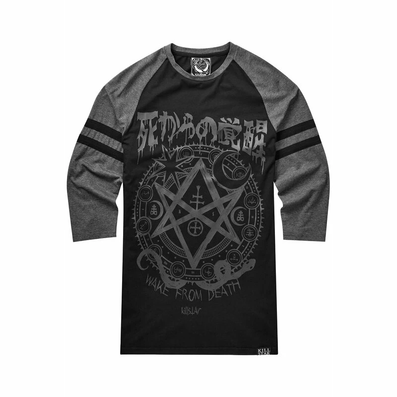 T-shirt Raglan Killstar à Manches 3/4 - Wake From Death 5 T-shirt Raglan Killstar à Manches 3/4 - Wake From Death – Image 3