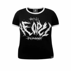 T-shirt Ringer Killstar - Anti People -T-Shirts soldes t shirt ringer killstar anti people5