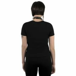 T-shirt Ringer Killstar - Demon Lover -T-Shirts soldes t shirt ringer killstar demon lover3