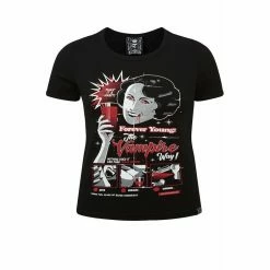 T-shirt Ringer Killstar - Forever Young 11 T-shirt Ringer Killstar - Forever Young -T-Shirts soldes t shirt ringer killstar forever young5