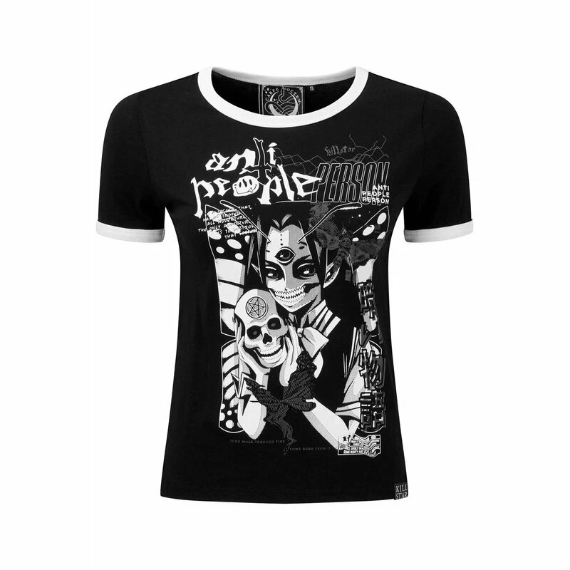 T-shirt Ringer Killstar - No Fairytale 8 T-shirt Ringer Killstar - No Fairytale – Image 6