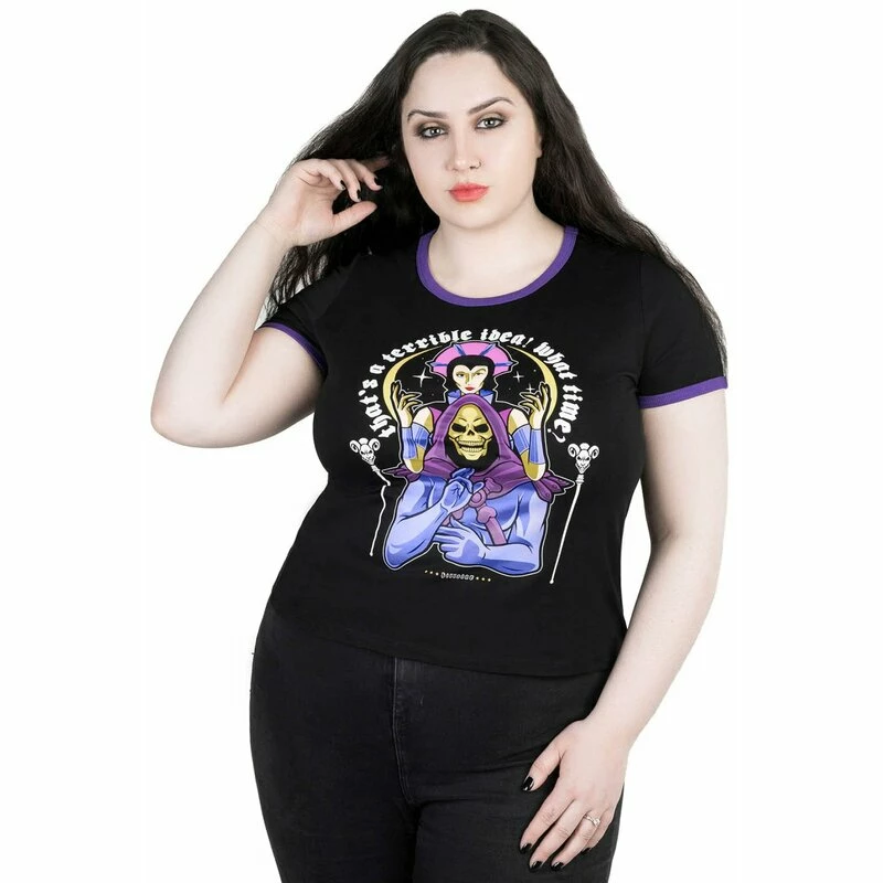 T-shirt Ringer Killstar X Skeletor - Double Trouble 7 T-shirt Ringer Killstar X Skeletor - Double Trouble – Image 5