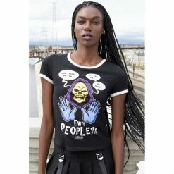 T-shirt Ringer Killstar X Skeletor - Ew People 10 T-shirt Ringer Killstar X Skeletor - Ew People -T-Shirts soldes t shirt ringer killstar x skeletor ew people3