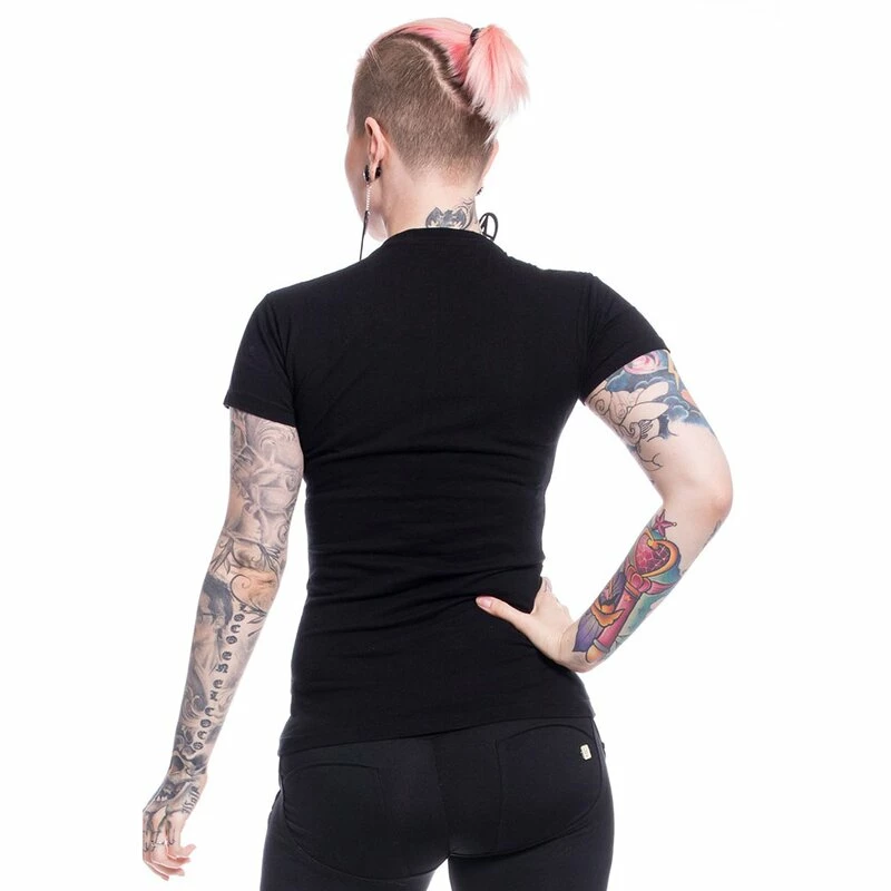 T-shirt Suicide Squad Pour Femme - Harley Kiss 4 T-shirt Suicide Squad Pour Femme - Harley Kiss – Image 2