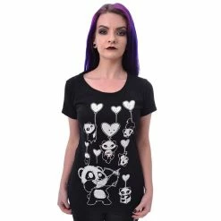 T-shirt Suicide Squad Pour Femme - Harley Kiss