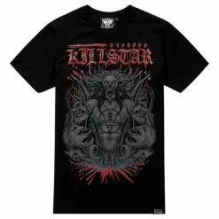 T-shirt Unisexe Killstar - 9th Gate 9 T-shirt Unisexe Killstar - 9th Gate -T-Shirts soldes t shirt unisexe killstar 9th gate4