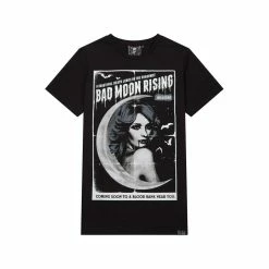 T-shirt Unisexe Killstar - Bad Moon Rising 7 T-shirt Unisexe Killstar - Bad Moon Rising -T-Shirts soldes t shirt unisexe killstar bad moon rising3