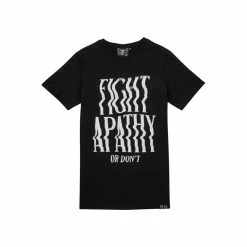 T-shirt Unisexe Killstar - Fight Apathy -T-Shirts soldes t shirt unisexe killstar fight apathy4