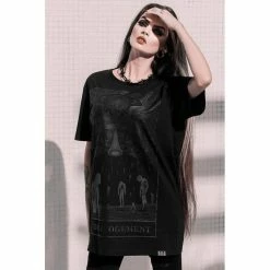 T-shirt Unisexe Killstar - Judgement -T-Shirts soldes t shirt unisexe killstar judgement3