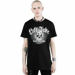T-shirt Unisexe Killstar - Life Is No Joke