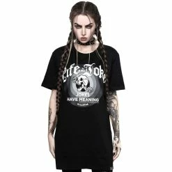T-shirt Unisexe Killstar - Life Is No Joke -T-Shirts soldes t shirt unisexe killstar life is no joke4