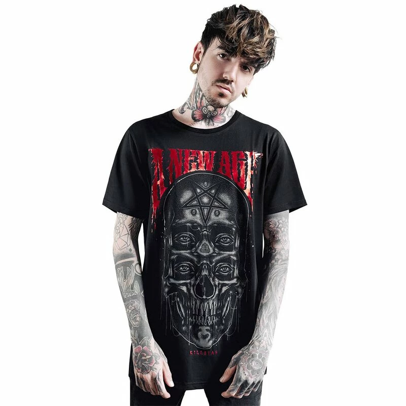T-shirt Unisexe Killstar - New Age 3 T-shirt Unisexe Killstar - New Age