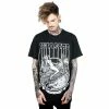 T-shirt Unisexe Killstar - Night Rider 2 T-shirt Unisexe Killstar - Night Rider -T-Shirts soldes t shirt unisexe killstar night rider