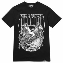 T-shirt Unisexe Killstar - Night Rider -T-Shirts soldes t shirt unisexe killstar night rider4