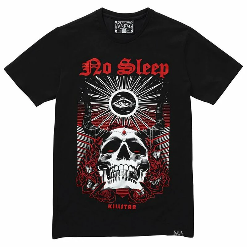 T-shirt Unisexe Killstar - Pas De Sommeil 4 T-shirt Unisexe Killstar - Pas De Sommeil – Image 2