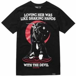 T-shirt Unisexe Killstar - Poignée De Main -T-Shirts soldes t shirt unisexe killstar poignee de main3