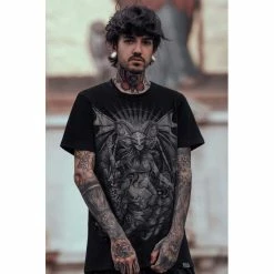 T-shirt Unisexe Killstar - Satan Is A Woman -T-Shirts soldes t shirt unisexe killstar satan is a woman4