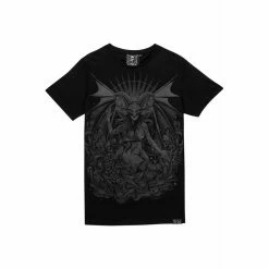 T-shirt Unisexe Killstar - Satan Is A Woman -T-Shirts soldes t shirt unisexe killstar satan is a woman5