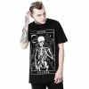 T-shirt Unisexe Killstar - Treize -T-Shirts soldes t shirt unisexe killstar treize