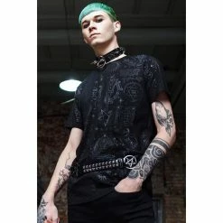 T-shirt Unisexe Killstar - Unholy Sabbath -T-Shirts soldes t shirt unisexe killstar unholy sabbath5