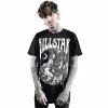 T-shirt Unisexe Killstar - Witches On Tour -T-Shirts soldes t shirt unisexe killstar witches on tour
