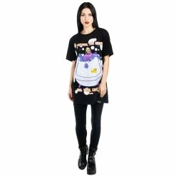 T-shirt Unisexe Killstar X Skeletor - Chillax -T-Shirts soldes t shirt unisexe killstar x skeletor chillax4