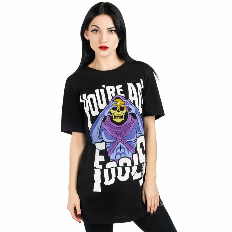 T-shirt Unisexe Killstar X Skeletor - Fools 6 T-shirt Unisexe Killstar X Skeletor - Fools – Image 4