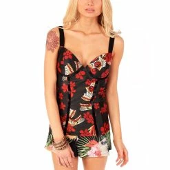 Top De Corset Siesta Crâne D'Iron Fist